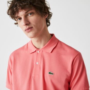 Lacoste Classic Fit L.12.12 Polo Shirt - Šortky Pánské Růžové | CZ-vazFuV